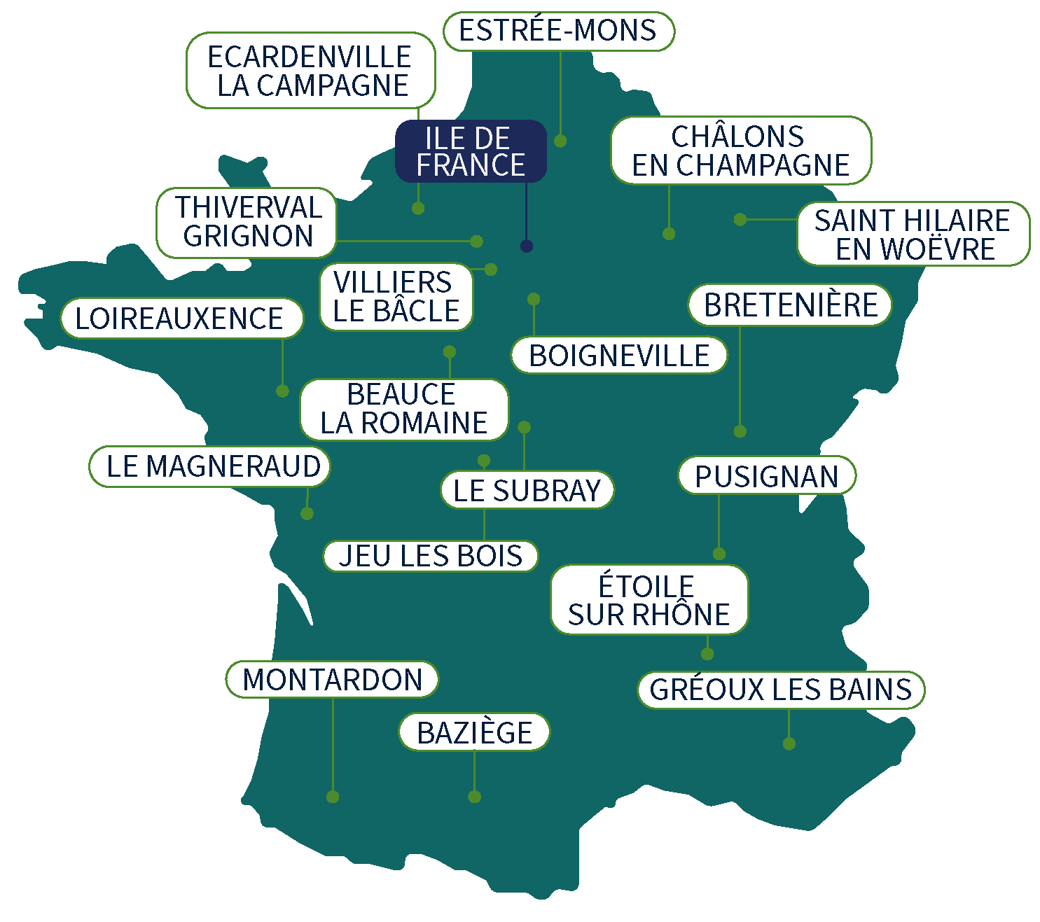 Carte Arvalis